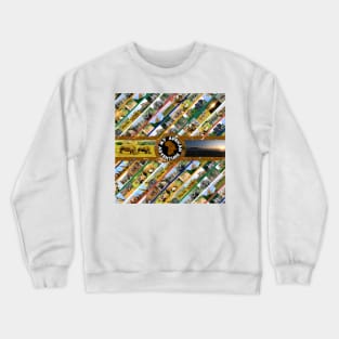 My African Adventure Wildlife Collage Crewneck Sweatshirt